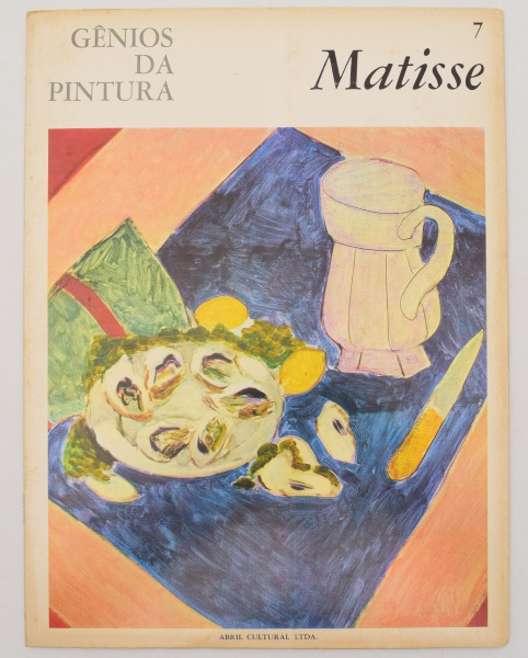 Livro Gênios da Pintura - Matisse /nº 7 - Editora Abril Cultural