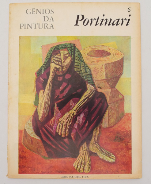 Livro Gênios da Pintura - Portinari / nº 6 -Editora Abril Cultural