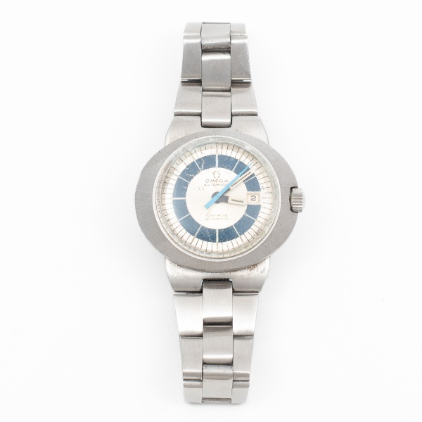 Relógio de pulso OMEGA feminino, automático, pulseira de aço / Tam: 3cm - Precisa de revisão, sem garantias futuras