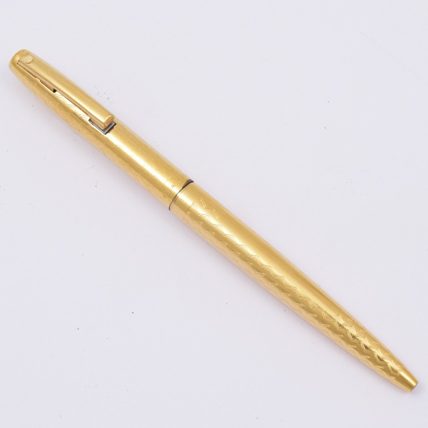 Caneta esferográfica SHEAFFER dourada