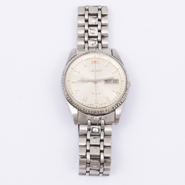 Relógio ORIENT automático / Tam: 3,5 cm - Sem garantias futuras