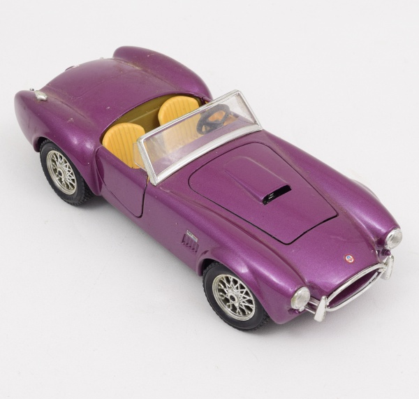 Miniatura de carro esportivo AC COBRA roxo / Tam: 17cm