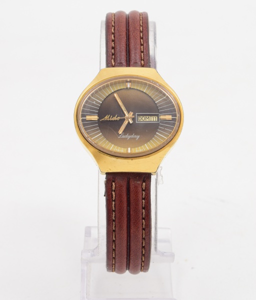 Relógio de pulso Feminino MIDO LADYDAY / Automatico / Pulseira de couro / Tam: 3cm - Sem garantias futuras