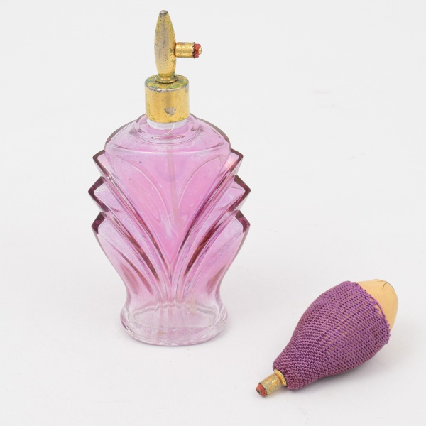 Perfumeiro lilás CRISTAL BOTTLE / França / Tam: 15cm