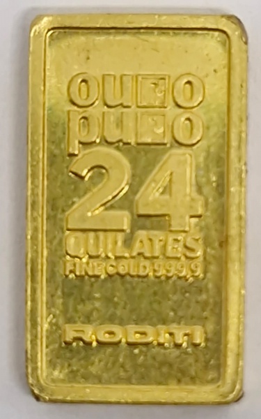 Barra em ouro 999 - 29,8gr