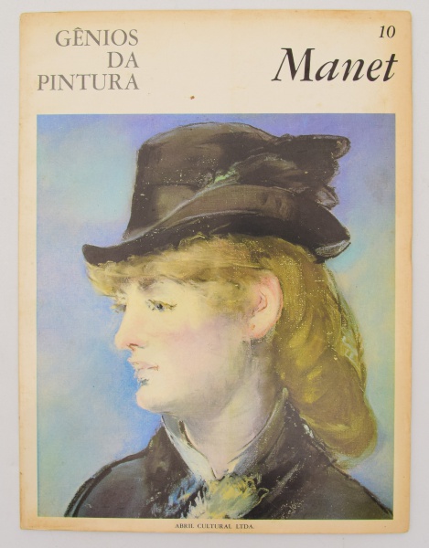 Livro Gênios da Pintura - Manet / nº 10 - Editora Abril Cultural