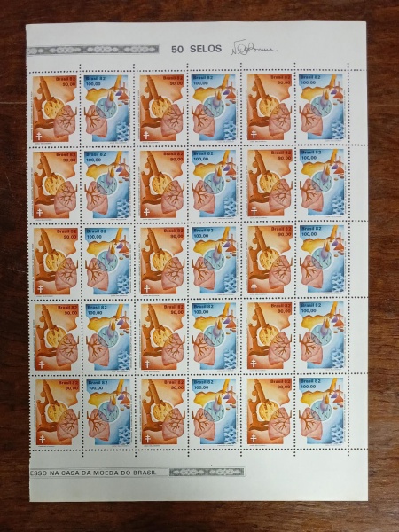 Joias . Brasil - C 3947/56 - Ano 2020 - Natal - Folha Completa foto 3