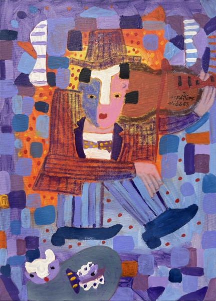 Arte . 8070 JAVIER ALVARO ASFADUROFF NIBBES - PINTURA ÓLEO SOBRE TELA - TIPO DA ...