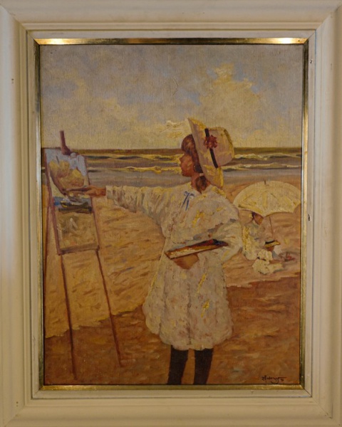 Arte . 8291 ZÉLIO ANDREZZO - PINTURA ÓLEO SOBRE TELA - TIPO DA ASSINATURA: FEITA A MÃO ...
