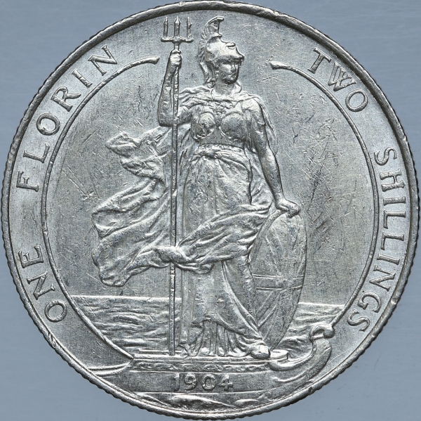 Joias . Moeda da Inglaterra - 1 shilling - 1763 - Prata (.925) foto 5