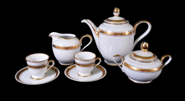 Joias . Conjunto para chá e café em porcelana japonesa composto foto 2