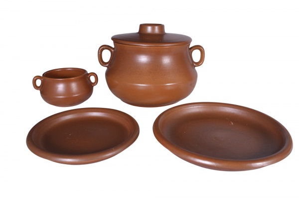 Joias . Ânfora em cerâmica italiana. Alt. 50cm. Com bicados na foto 2