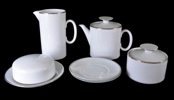 Joias . Conjunto para chá e café em porcelana japonesa composto foto 7