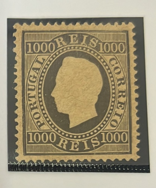 Joias . Portugal 1870/1880 Nº37 Yvert 155 Euros Leve Marca De C foto 7