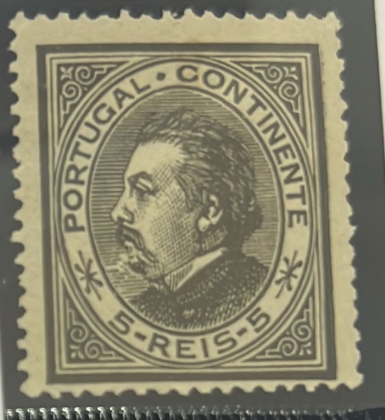 Joias . Portugal 1870/1880 Nº37 Yvert 155 Euros Leve Marca De C foto 8