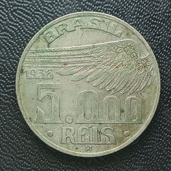 Joias . BRASIL 960 RÉIS 1817 R - P427 - Lindo Patacao - Prata foto 4
