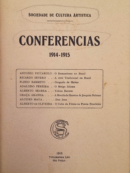 Arte . Almanaque de S. Caetano - 1966 - 1a. ed. - Brochura - M foto 2