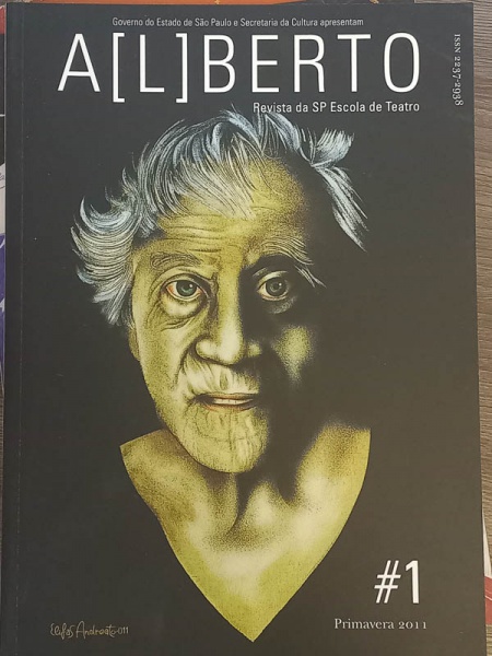 Arte . Alberto, Revista da SP Escola de Teatro - bom exemplar, foto 1