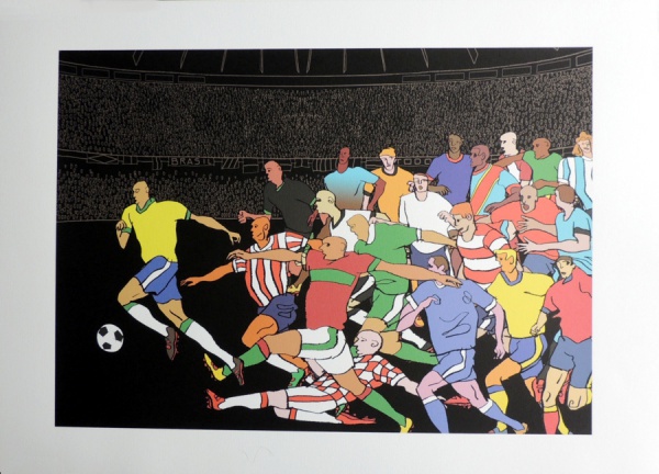 Arte . ALDEMIR MARTINS - Serigrafia, Medidas 70x50cm A.C.I.D - foto 5