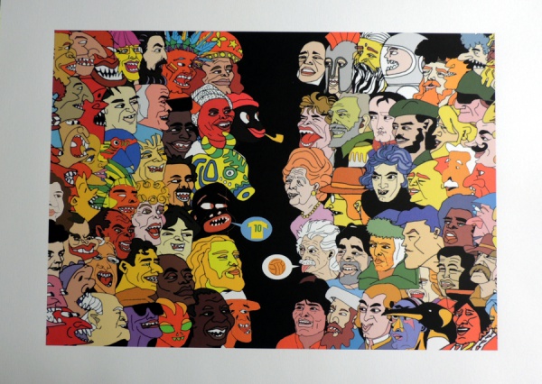 Arte . ALDEMIR MARTINS - Serigrafia, Medidas 70x50cm A.C.I.D - foto 7