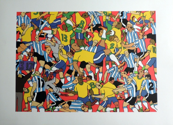Arte . ANTONIO POTEIRO - Serigrafias, Medidas 70x100cm A.C.I.D foto 8