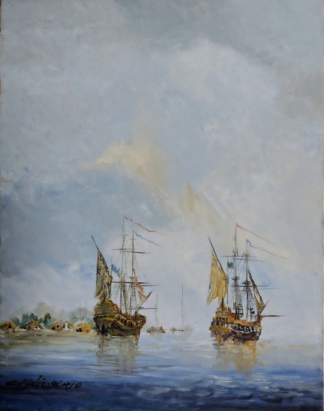 Arte . Henri Carriéres, Natureza Morta, óleo sobre tela, 60x50 foto 5