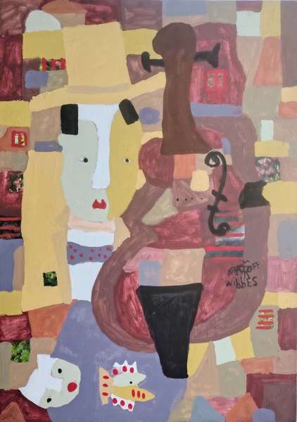 Arte . Henri Carriéres, Natureza Morta, óleo sobre tela, 60x50 foto 7