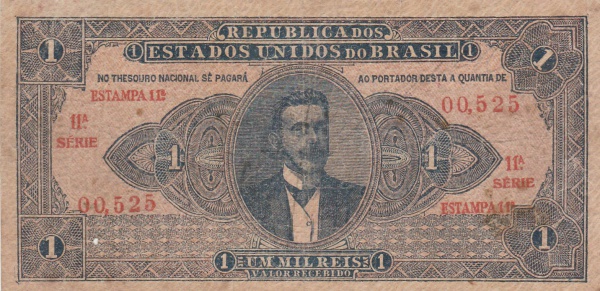 Joias . R 040A, 10 MIL REIS DE 1882,SERIE 5 foto 4