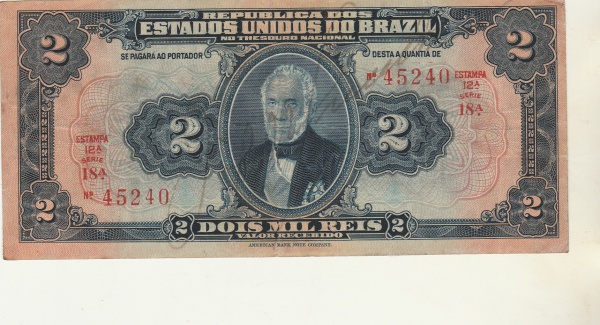 Joias . R 040A, 10 MIL REIS DE 1882,SERIE 5 foto 6