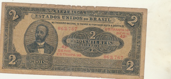 Joias . R 040A, 10 MIL REIS DE 1882,SERIE 5 foto 7