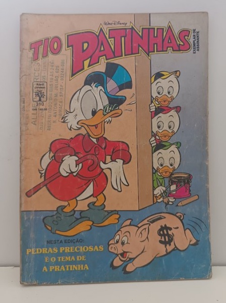Joias . JR 10685 - Revista/Gibi TIO PATINHAS, Nº 313. Revistas foto 4