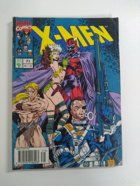 Joias . JR 4380 - Antiga Revista Marvel - Força PSI, nº 03, ano foto 5