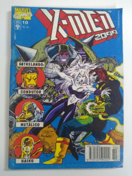 Joias . JR 4380 - Antiga Revista Marvel - Força PSI, nº 03, ano foto 6