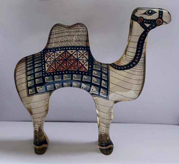 Joias . ESCULTURA - Amigo da Onça, confeccionado em estuque pol foto 1