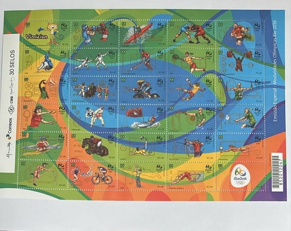 Joias . Brasil - C 3382/3385 - Ano 2014 - Animais Pré - Históri foto 2