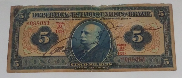 Joias . R 203 A - 5 Mil Réis - Ano 1930 - Catálogo Marca MBC R$ foto 4