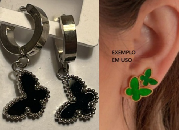 Joias . COLAR E PAR DE BRINCOS EM PRATA 950 COM ESMERALDAS LAPI foto 5