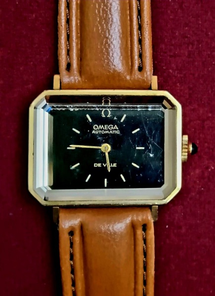 Relogios . Relógio Cartier Ellipse Corda Manual caixa de ouro maci foto 4