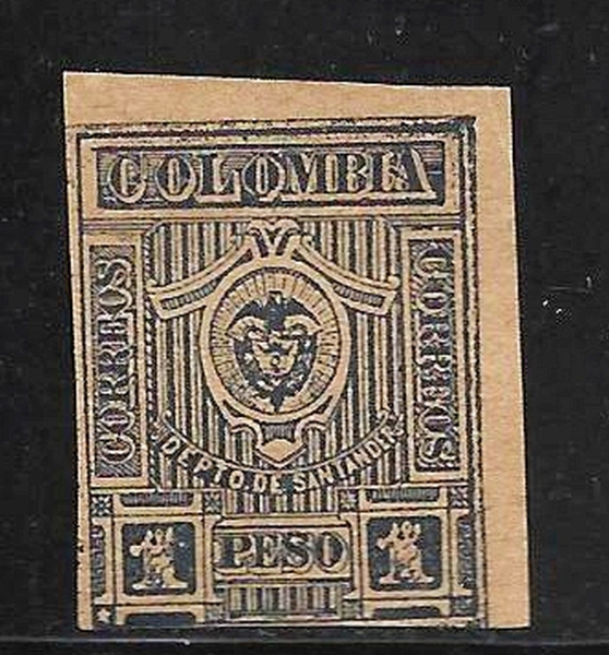 Joias . (78382) COLOMBIA ESTADO SANTANDER #31 DE 1904 NOVO foto 1