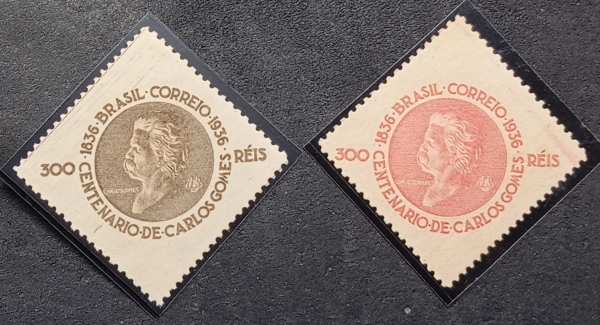Joias . Brasil, rhm 203 e 204 foto 1