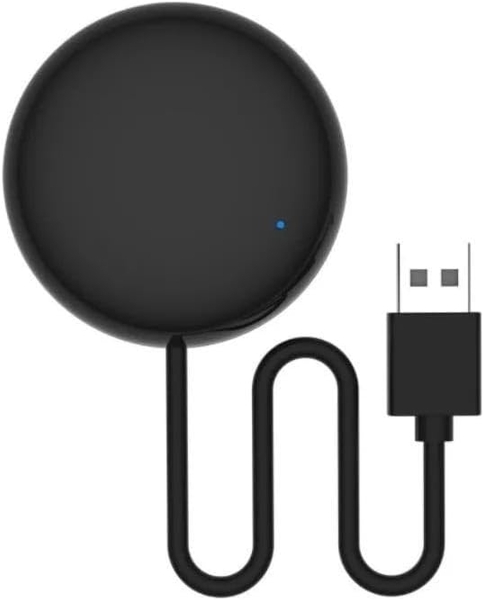 Controle Remoto Universal Inteligente Infravermelho para Automação Residencial. Compatível com Amazon Alexa, Google Assistant e Yandex Alice para controle por voz de diversos dispositivos eletrônicos
