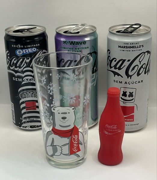 Lote colecionáveis coca cola