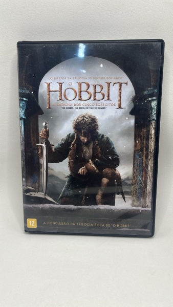DVD O Hobbit: A Batalha dos Cinco Exércitos - Original.