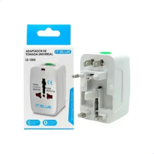 Adaptador De Tomada It-blue Universal Le-1055<br>