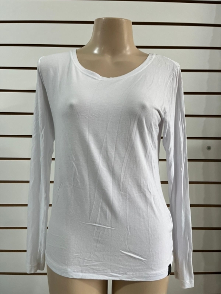 Blusa manga longa STRUTURA feminina nova na cor branca Tamanho M