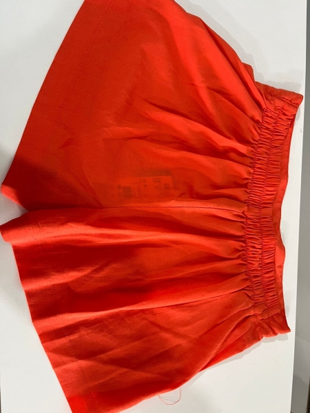 Short STRUTURA feminino novo na cor laranja Tamanho PP
