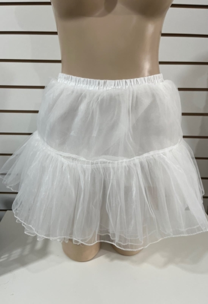 Saia de tule branco