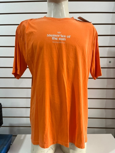 Camisa STRUTURA masculina nova na cor laranja Tamanho M
