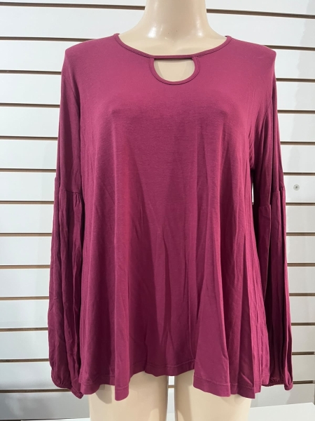 Camisa STRUTURA feminina nova na cor magenta Tamanho único
