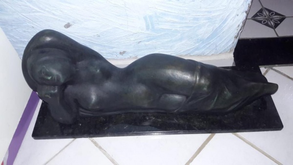 Joias . Alfredo Ceschiatti- (Iaras) Escultura em Bronze  - Med: foto 1